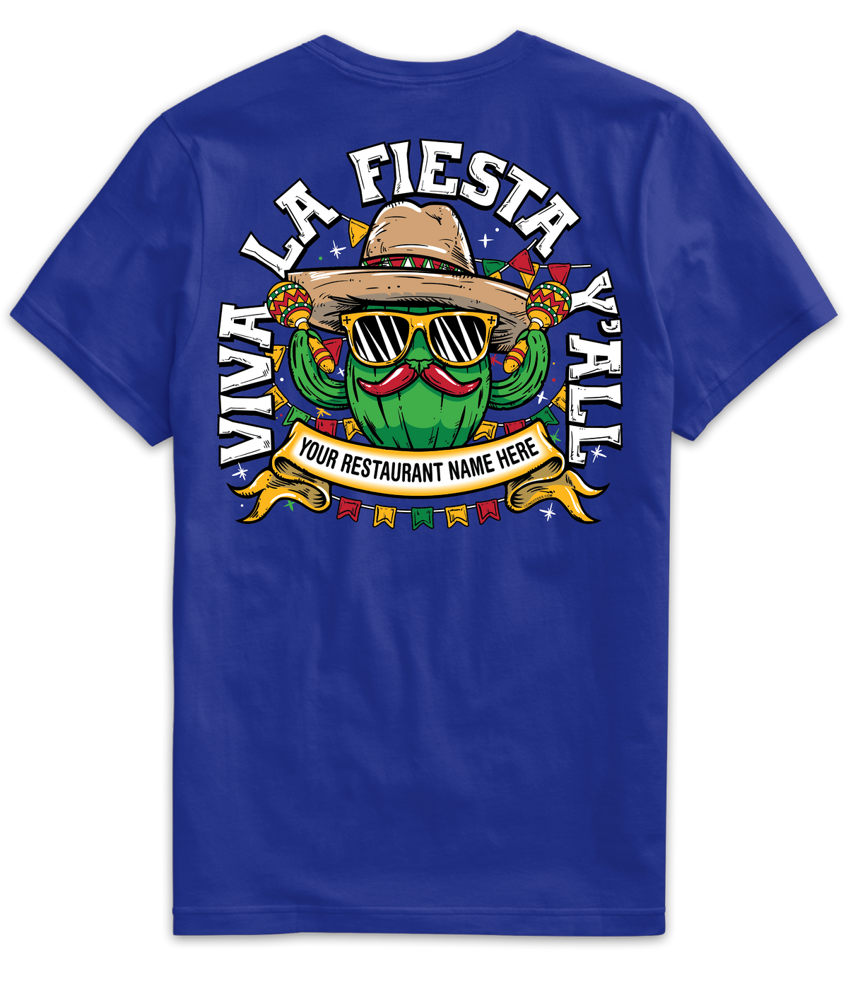 MR067- Viva La Fiesta Cactus Tee
