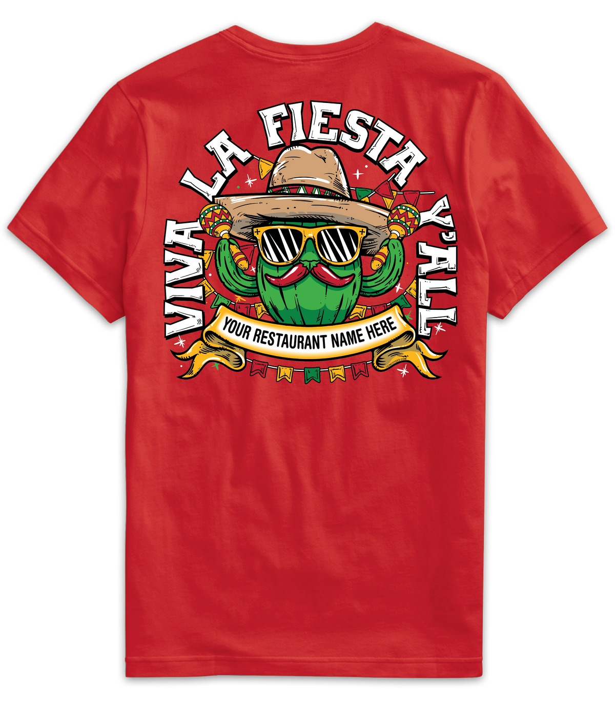 MR067- Viva La Fiesta Cactus Tee
