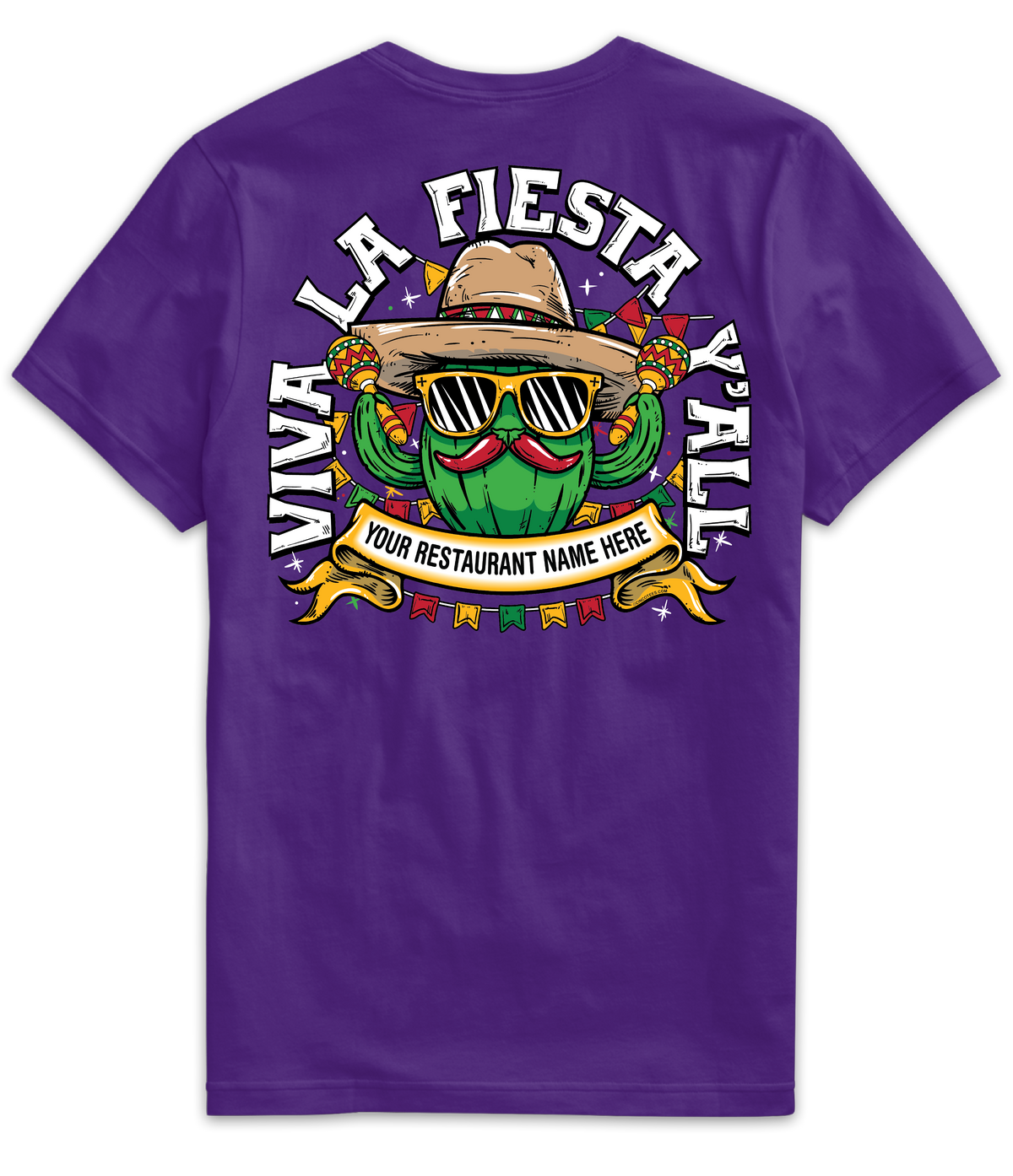 MR067- Viva La Fiesta Cactus Tee
