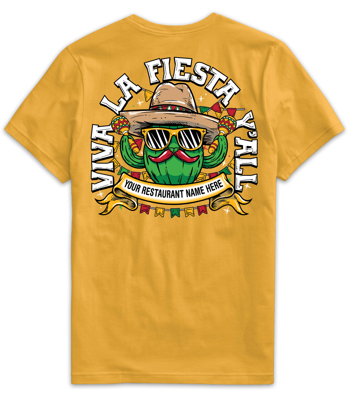 MR067- Viva La Fiesta Cactus Tee