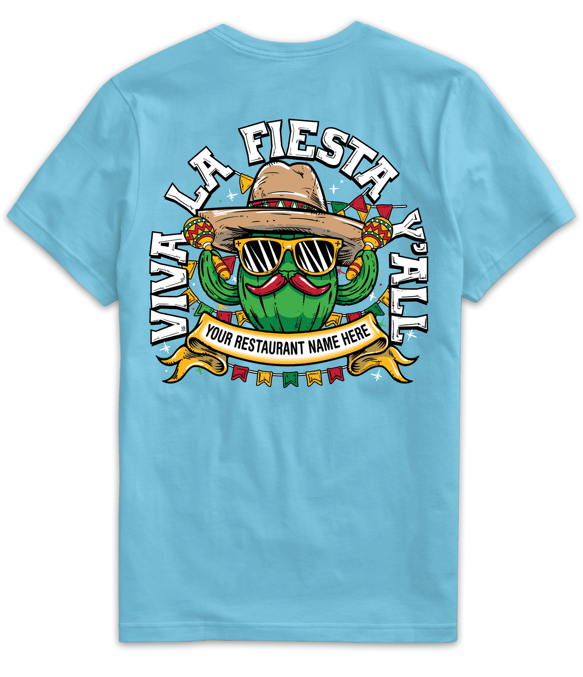MR067- Viva La Fiesta Cactus Tee