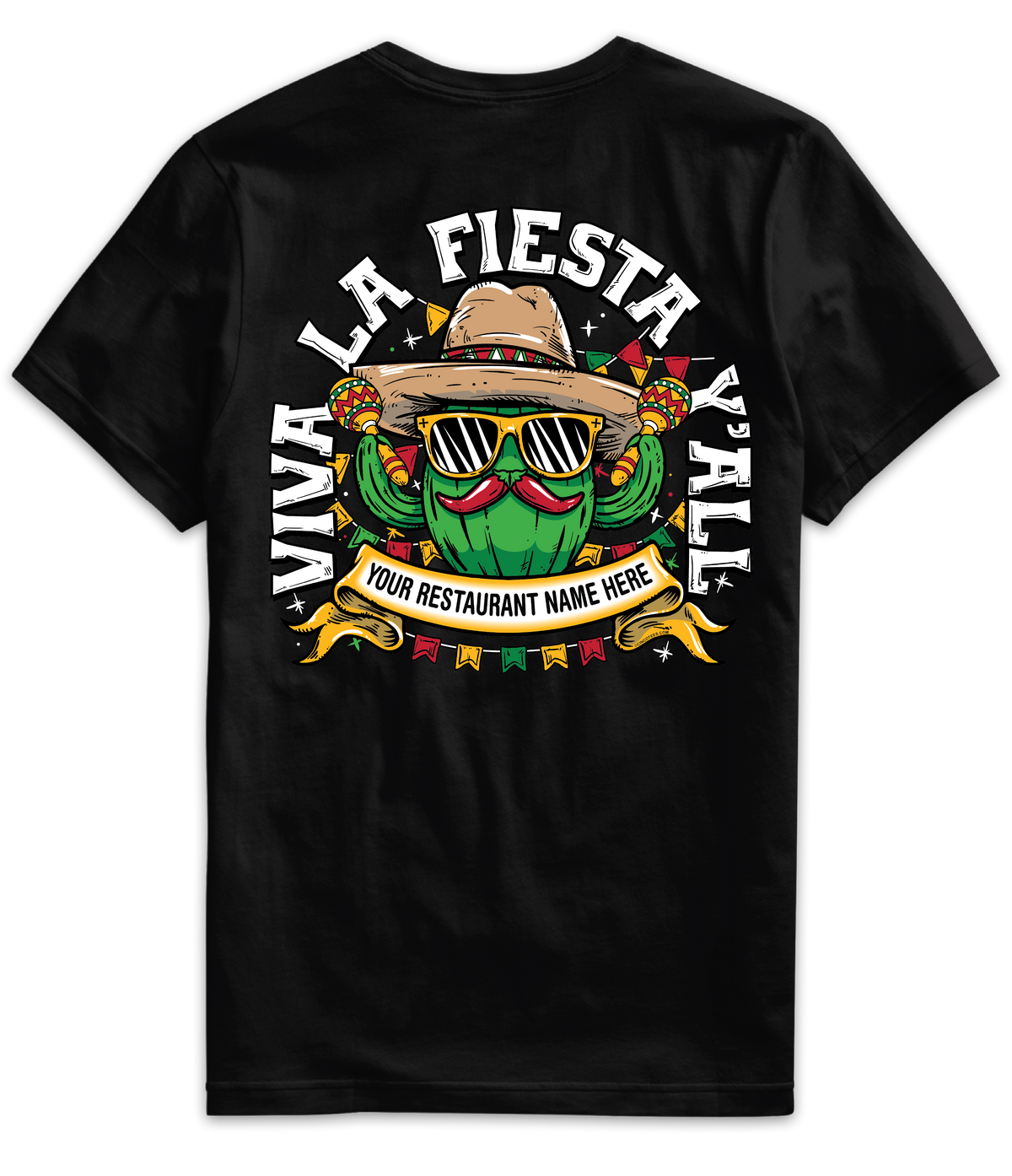 MR067- Viva La Fiesta Cactus Tee