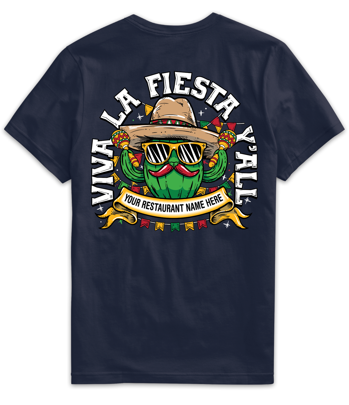 MR067- Viva La Fiesta Cactus Tee