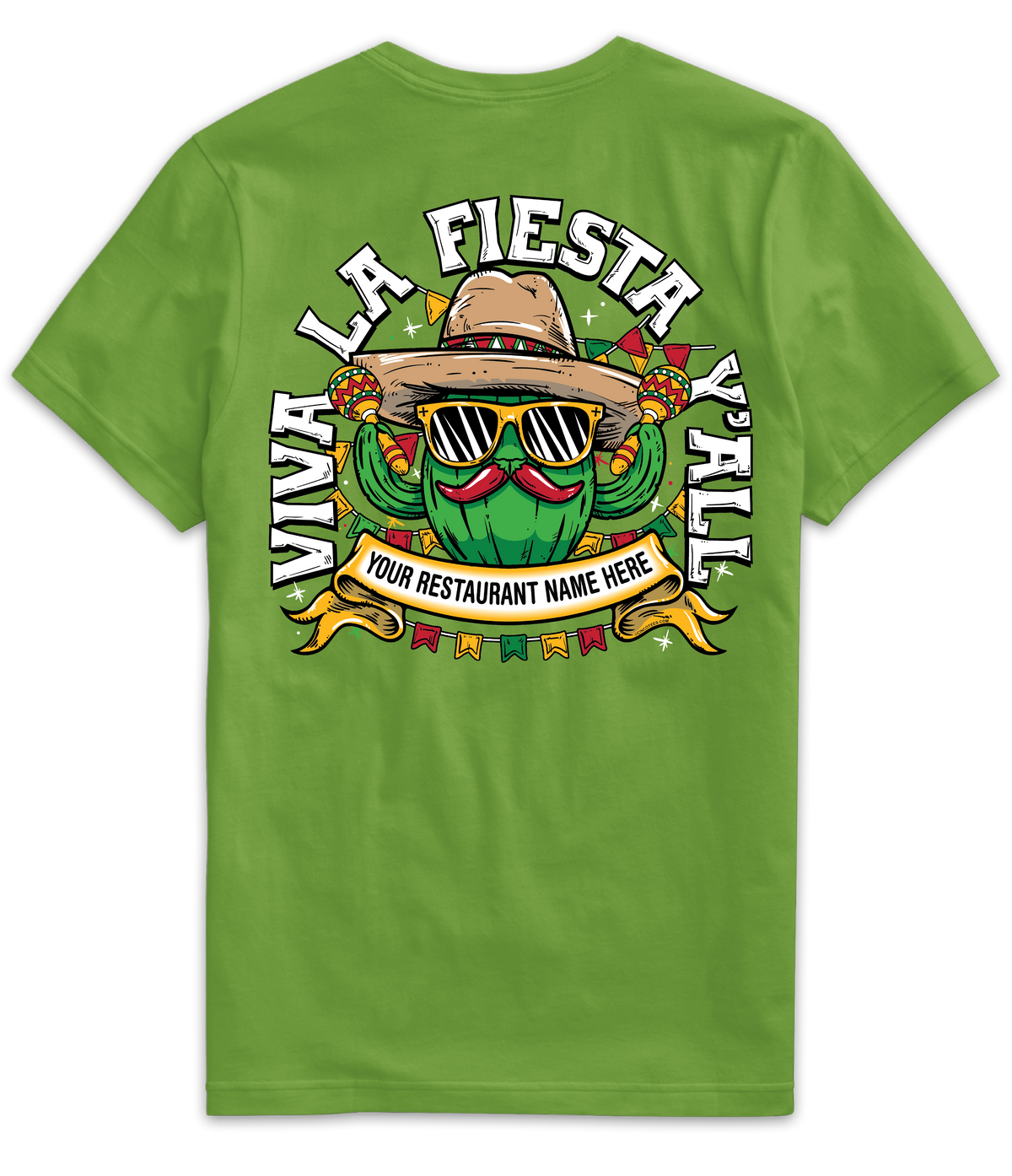 MR067- Viva La Fiesta Cactus Tee