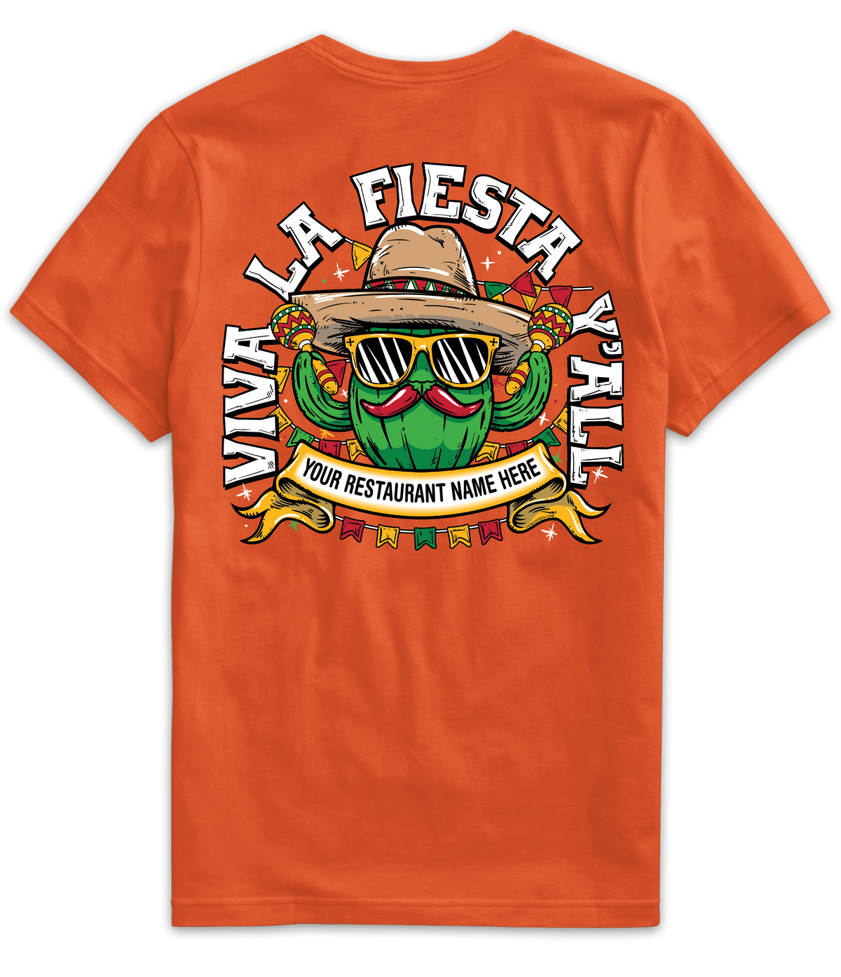 MR067- Viva La Fiesta Cactus Tee