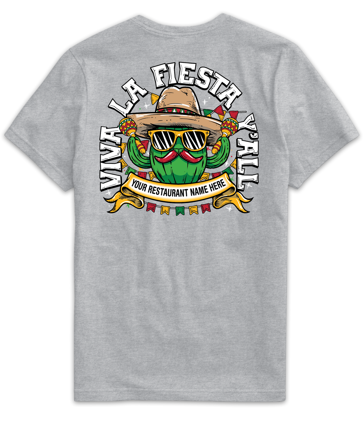 MR067- Viva La Fiesta Cactus Tee