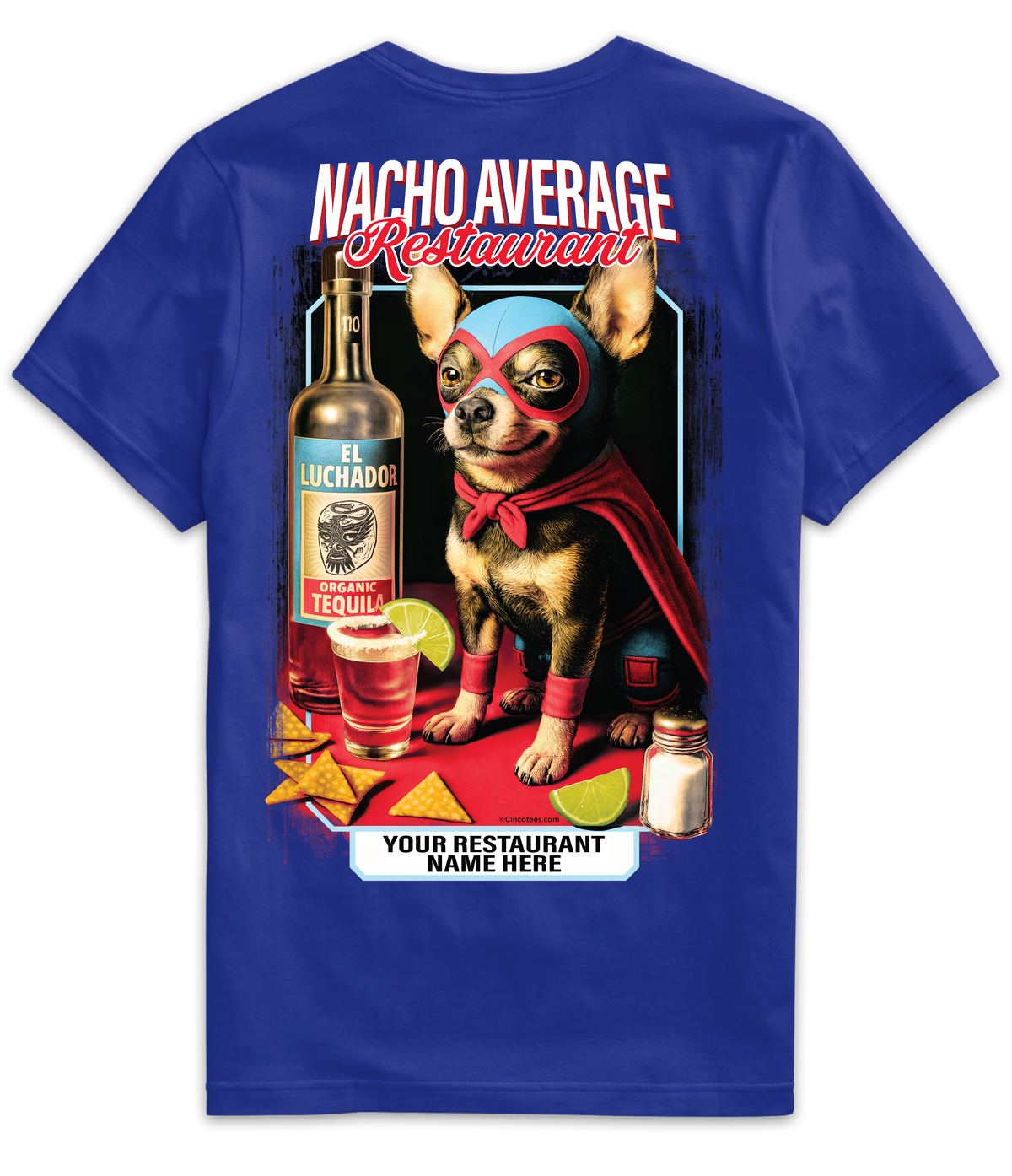 MR073- Nacho Average Restaurant Tee