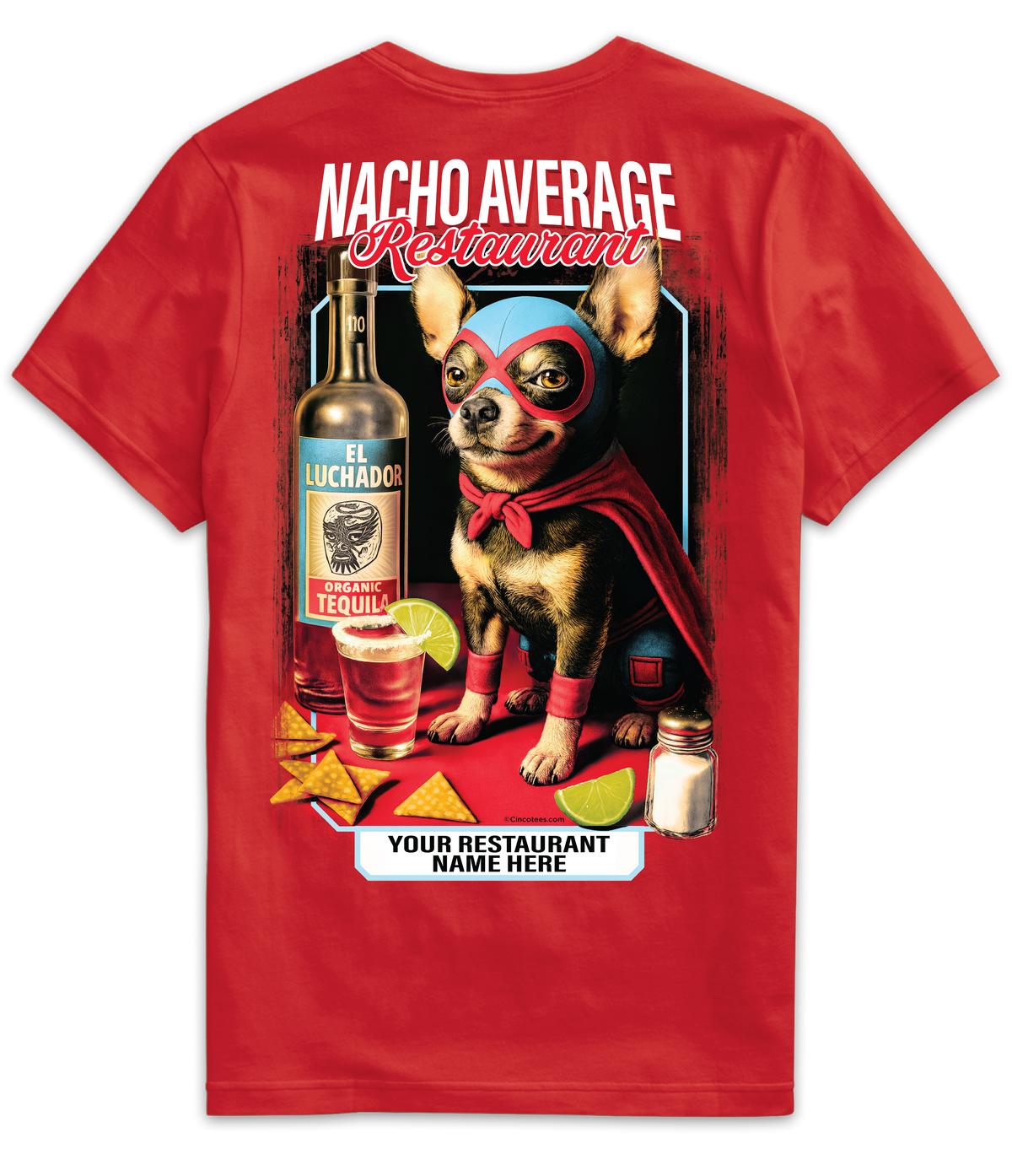 MR073- Nacho Average Restaurant Tee