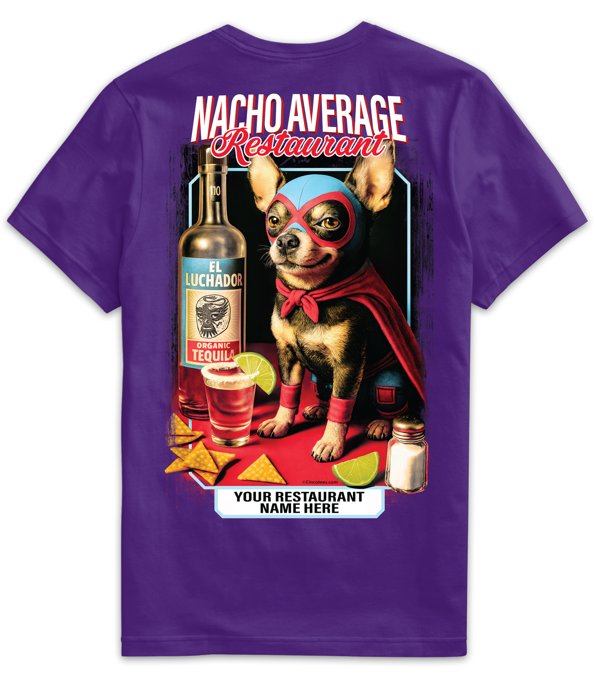 MR073- Nacho Average Restaurant Tee