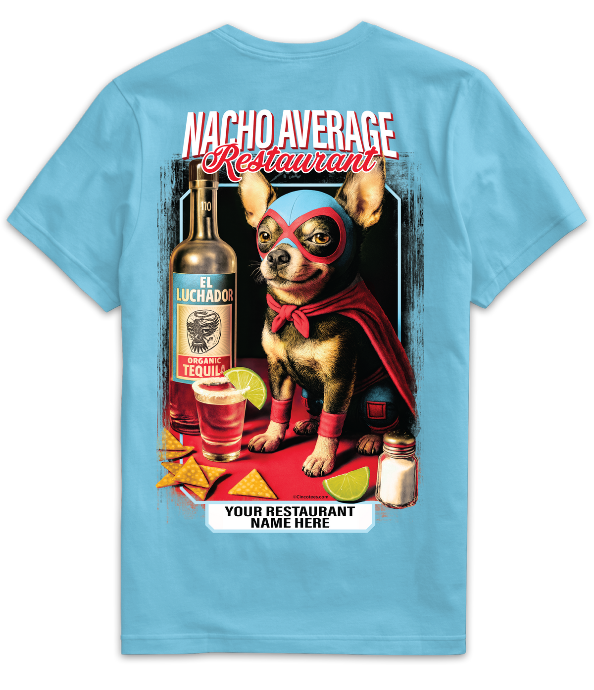 MR073- Nacho Average Restaurant Tee