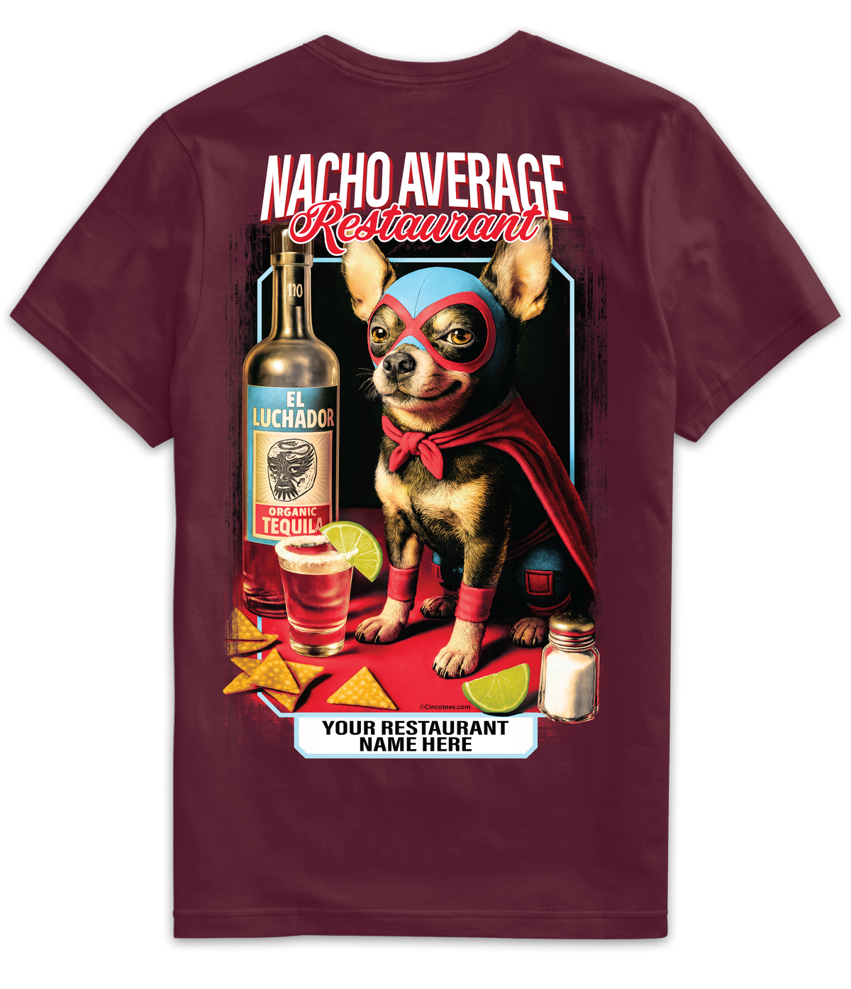 MR073- Nacho Average Restaurant Tee