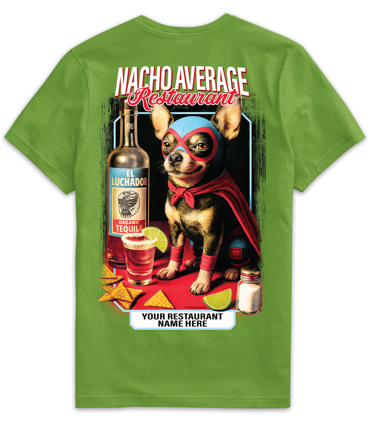 MR073- Nacho Average Restaurant Tee
