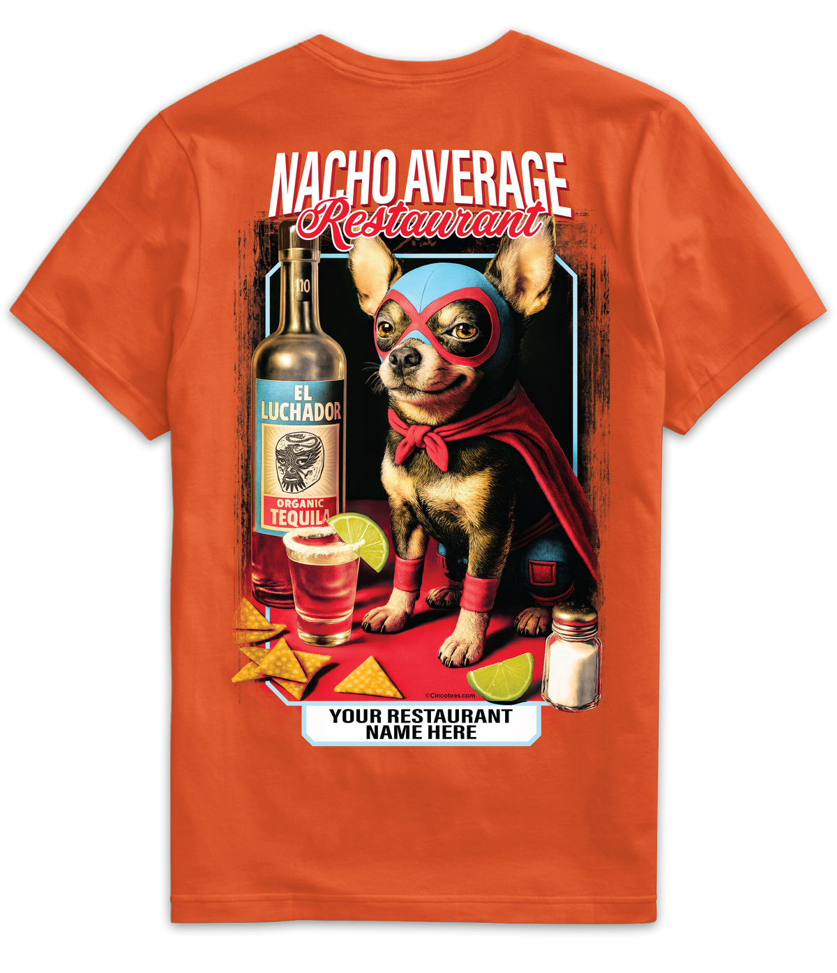 MR073- Nacho Average Restaurant Tee